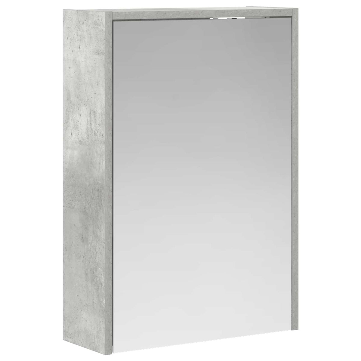 Bathroom Mirror Cabinet Concrete Grey 43 x 16 x 62.5 cm