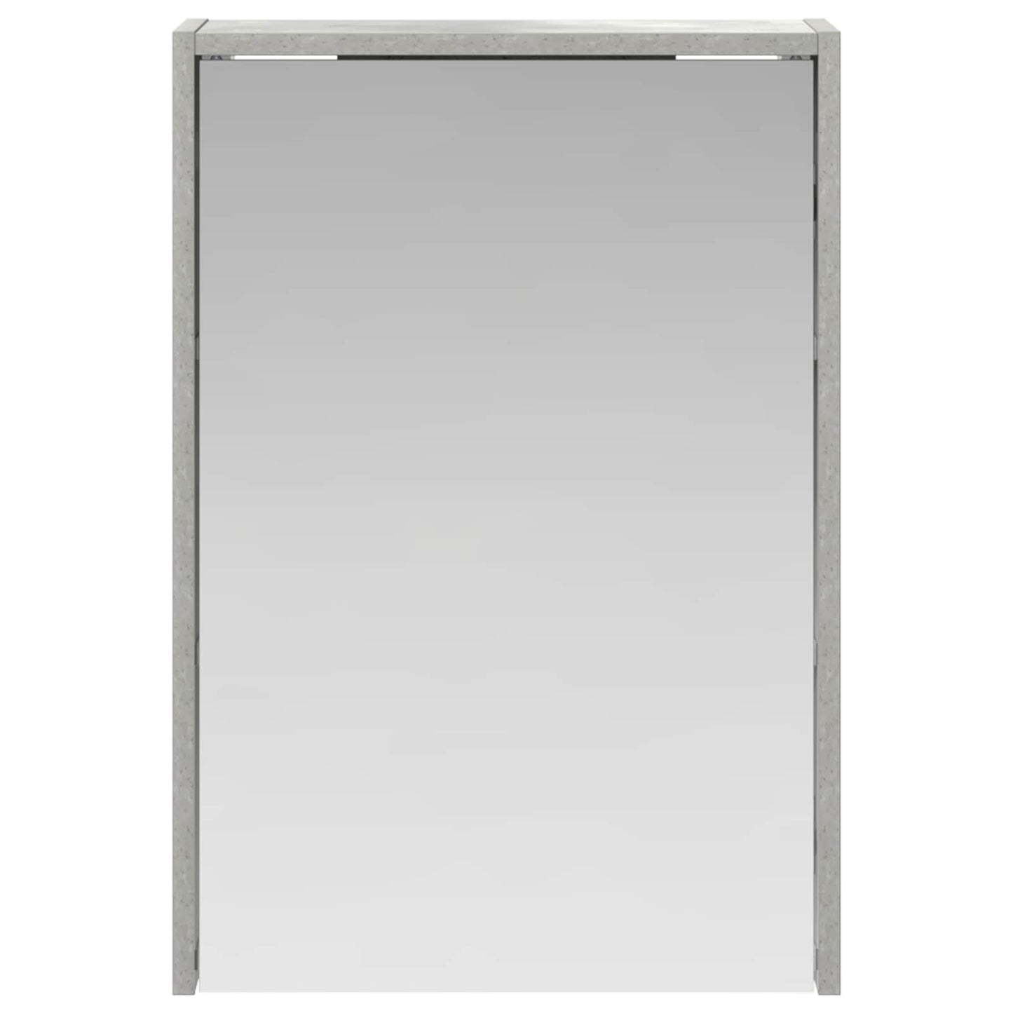 Bathroom Mirror Cabinet Concrete Grey 43 x 16 x 62.5 cm