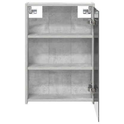Bathroom Mirror Cabinet Concrete Grey 43 x 16 x 62.5 cm