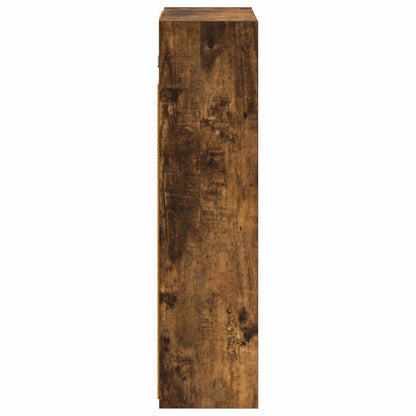 Bathroom Mirror Cabinet Smoked Oak 43 x 16 x 62.5 cm