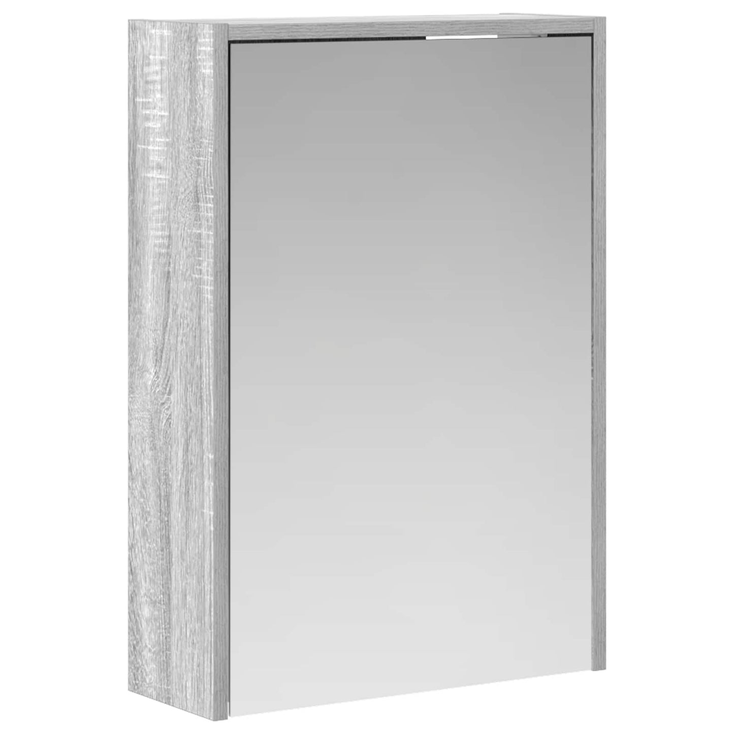 Bathroom Mirror Cabinet Grey Sonoma 43 x 16 x 62.5 cm