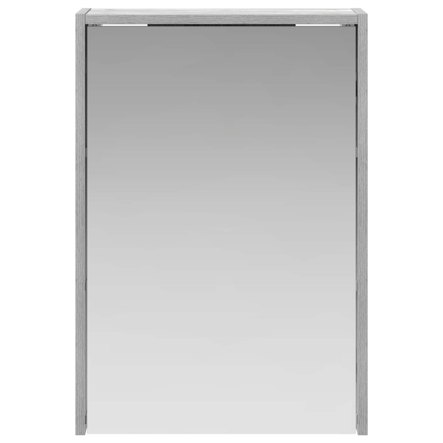 Bathroom Mirror Cabinet Grey Sonoma 43 x 16 x 62.5 cm