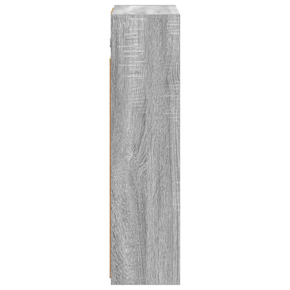 Bathroom Mirror Cabinet Grey Sonoma 43 x 16 x 62.5 cm