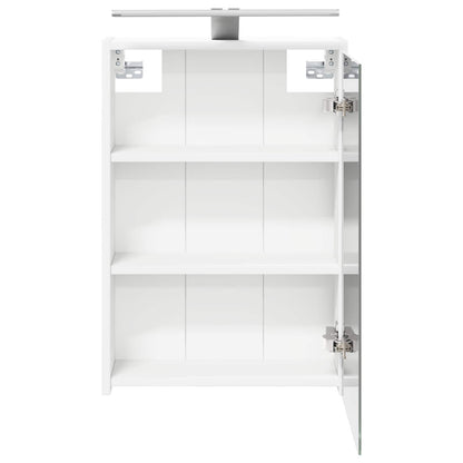 Bathroom Mirror Cabinet White 43 x 16 x 62.5 cm Engineered wood