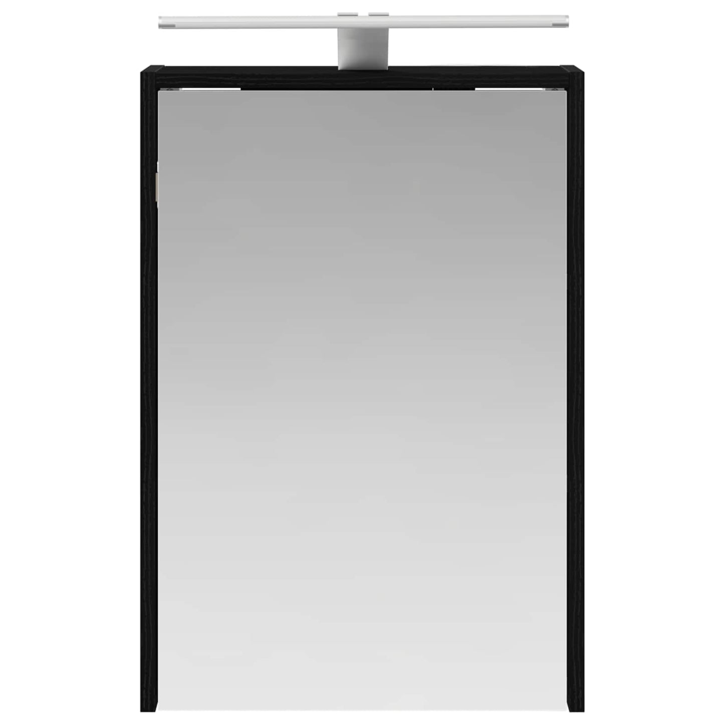 Bathroom Mirror Cabinet Black Oak 43 x 16 x 62.5 cm