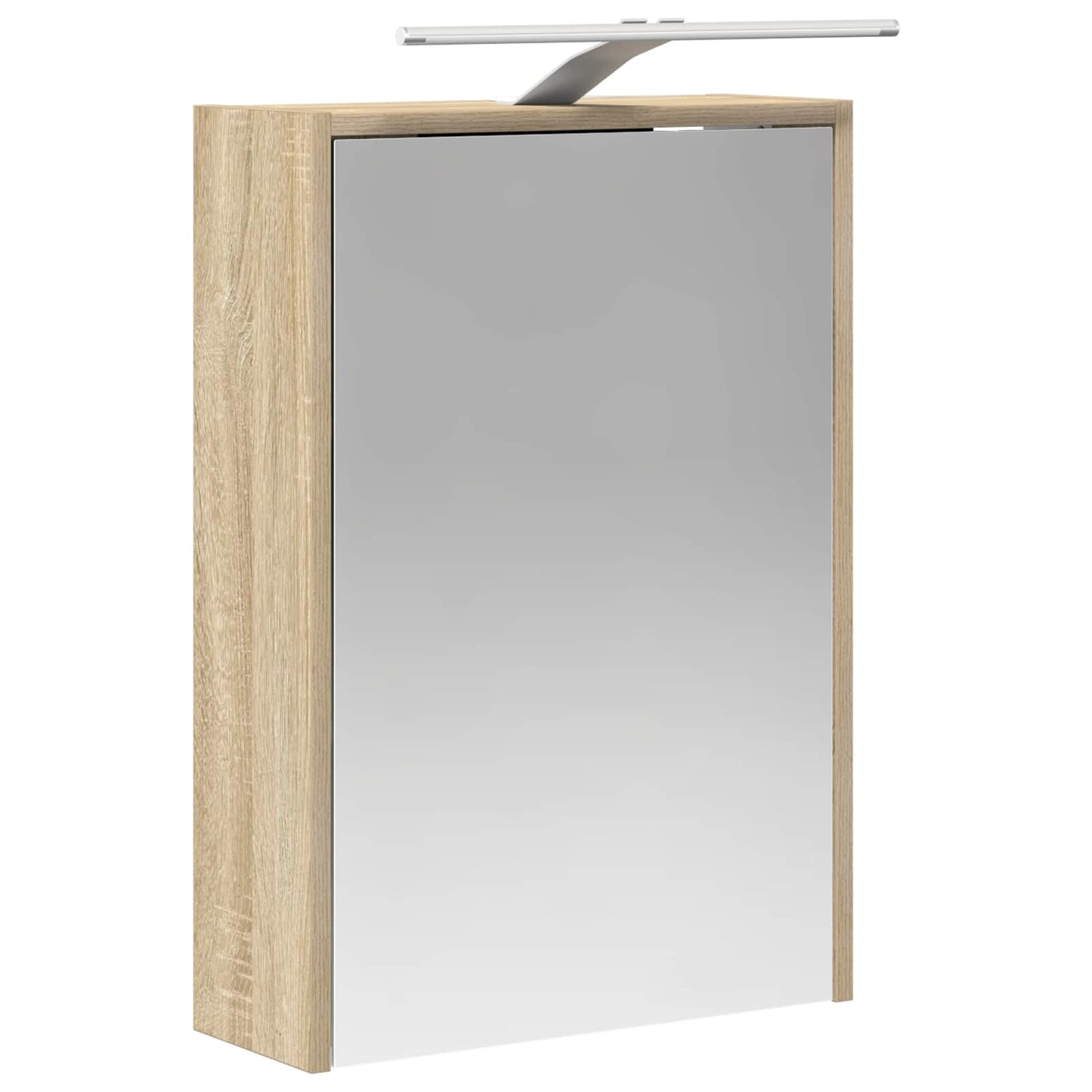 Bathroom Mirror Cabinet Sonoma Oak 43 x 16 x 62.5 cm