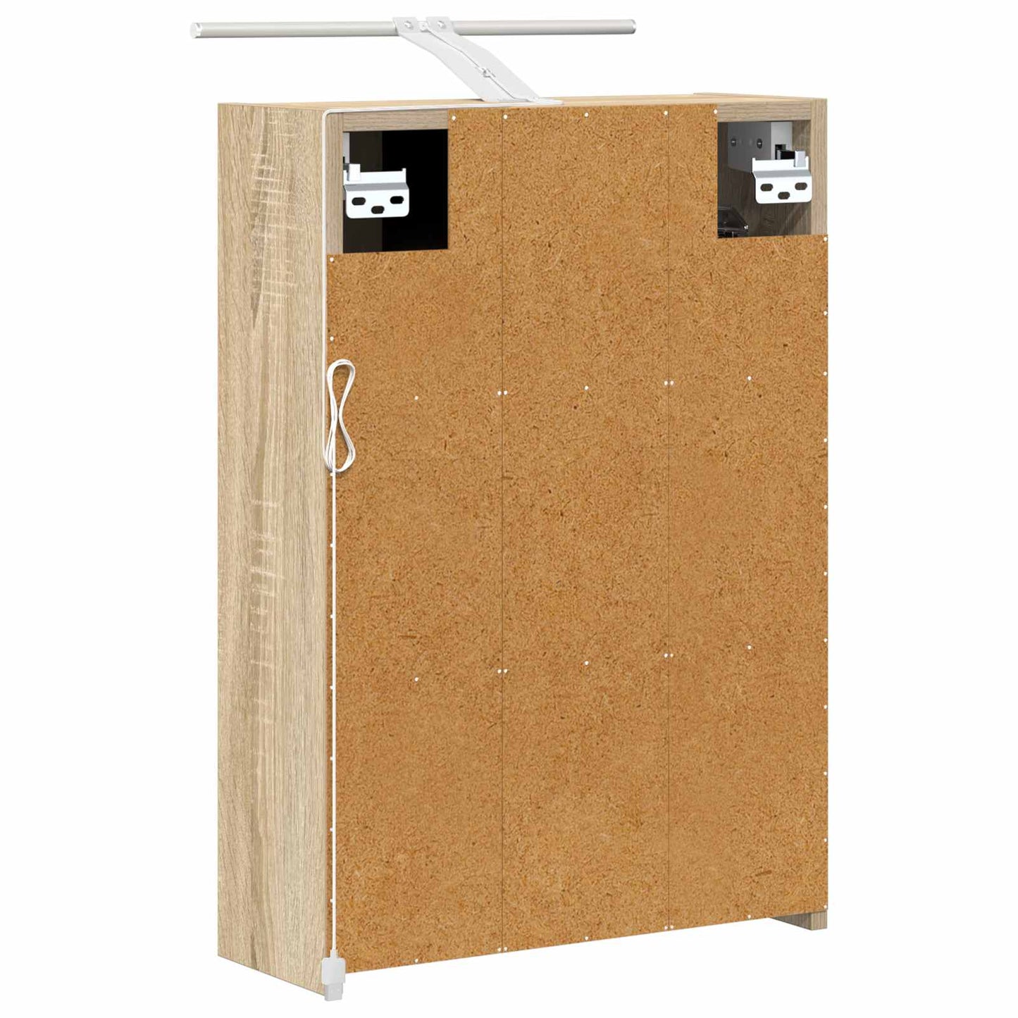 Bathroom Mirror Cabinet Sonoma Oak 43 x 16 x 62.5 cm