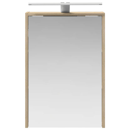 Bathroom Mirror Cabinet Sonoma Oak 43 x 16 x 62.5 cm