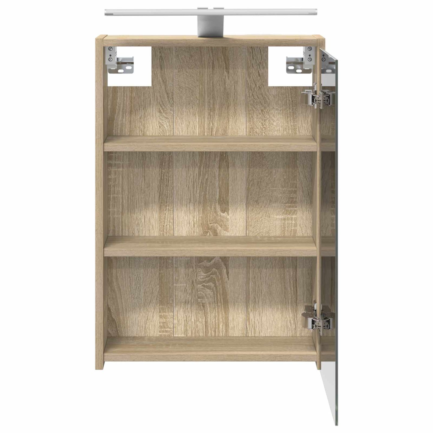 Bathroom Mirror Cabinet Sonoma Oak 43 x 16 x 62.5 cm