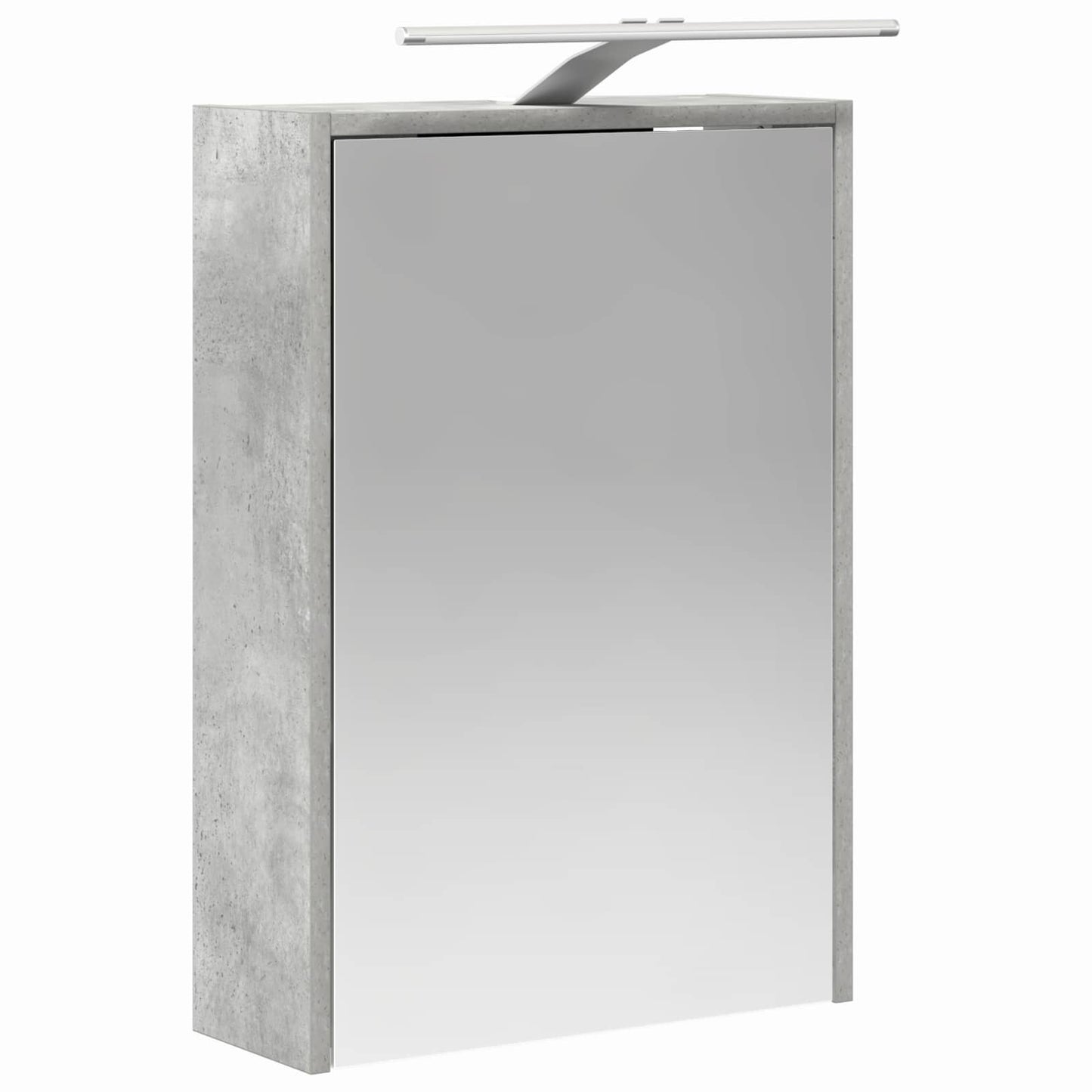 Bathroom Mirror Cabinet Concrete Grey 43 x 16 x 62.5 cm