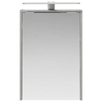 Bathroom Mirror Cabinet Concrete Grey 43 x 16 x 62.5 cm