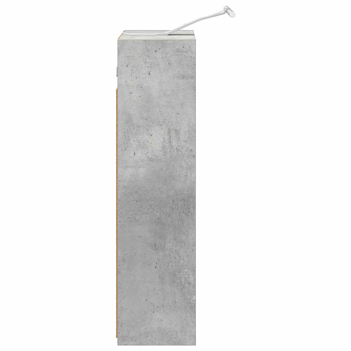 Bathroom Mirror Cabinet Concrete Grey 43 x 16 x 62.5 cm