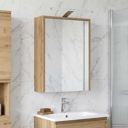 Bathroom Mirror Cabinet Artisian Oak 43 x 16 x 62.5 cm