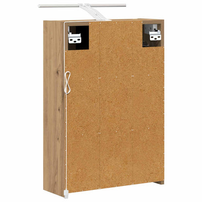 Bathroom Mirror Cabinet Artisian Oak 43 x 16 x 62.5 cm