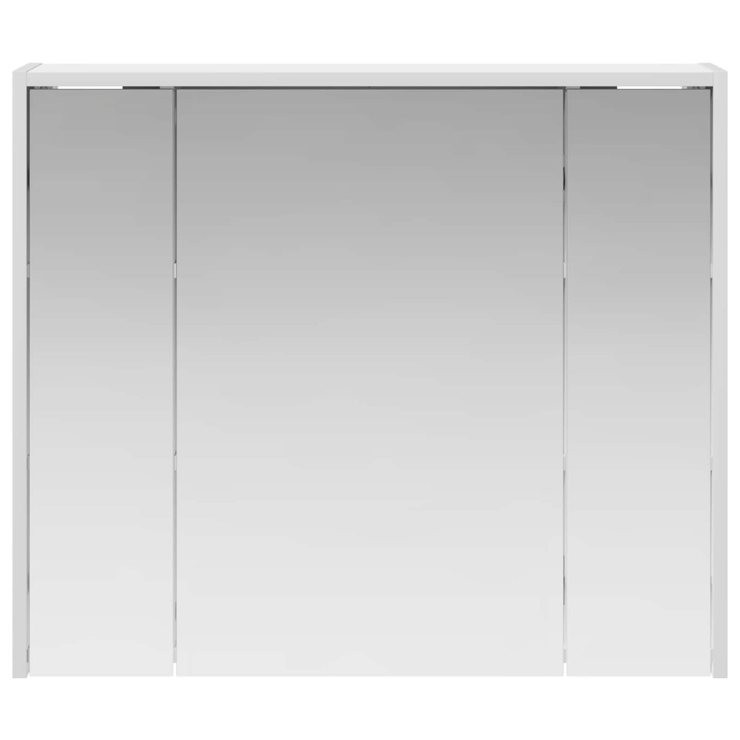 Bathroom Mirror Cabinet White 73.5 x 16 x 62.5 cm