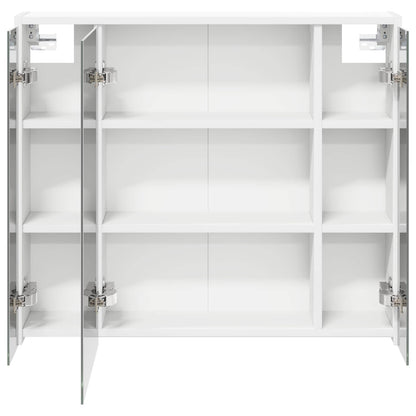 Bathroom Mirror Cabinet White 73.5 x 16 x 62.5 cm