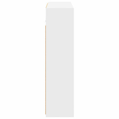 Bathroom Mirror Cabinet White 73.5 x 16 x 62.5 cm