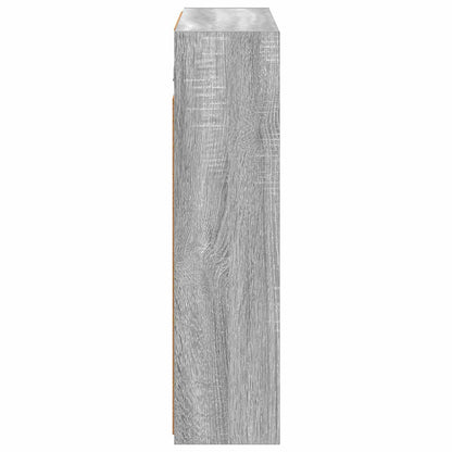 Bathroom Mirror Cabinet Grey Sonoma 73.5 x 16 x 62.5 cm