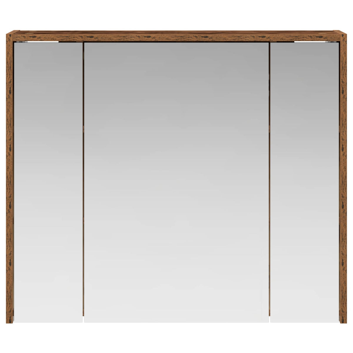 Bathroom Mirror Cabinet Old Wood 73.5 x 16 x 62.5 cm