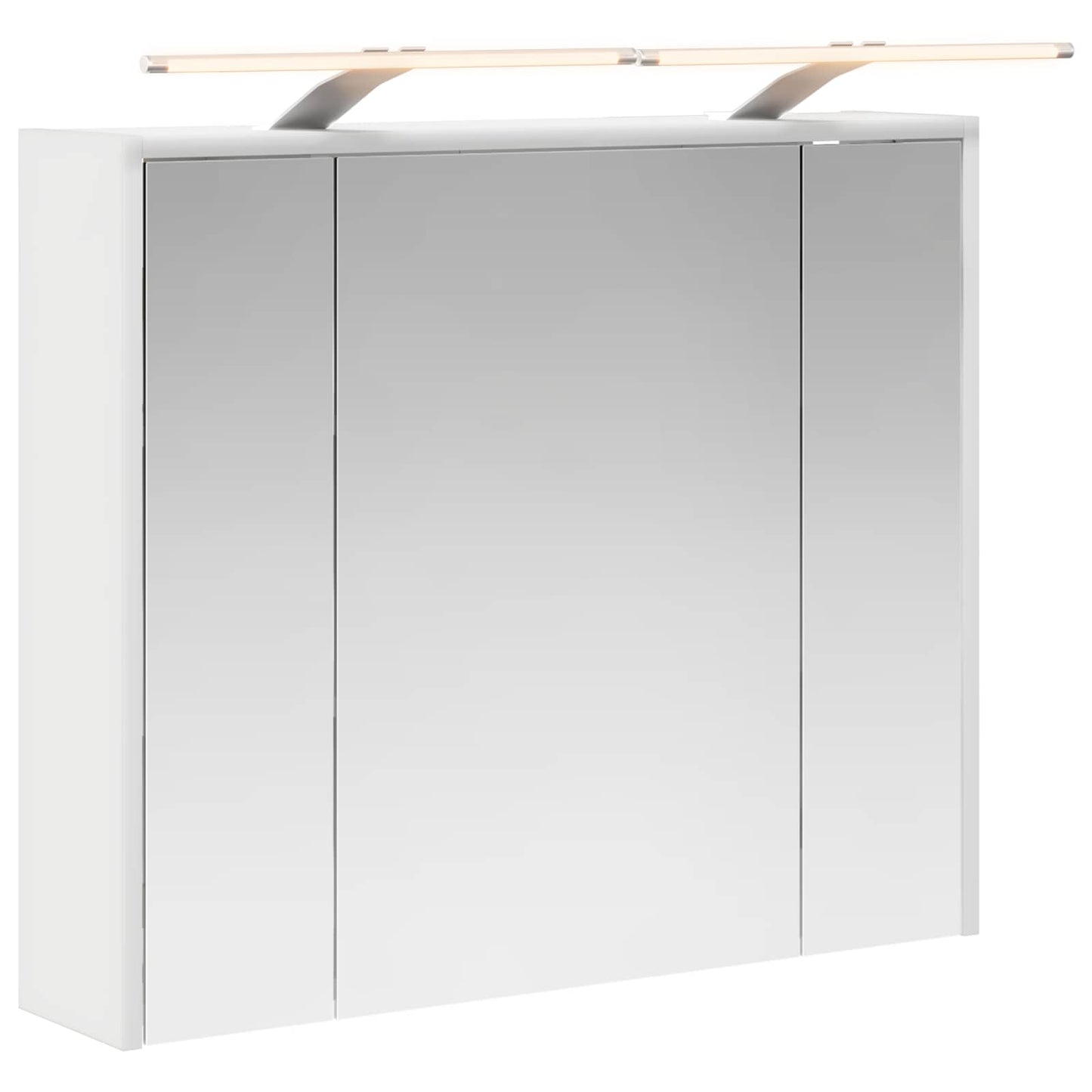 Bathroom Mirror Cabinet White 73.5 x 16 x 62.5 cm