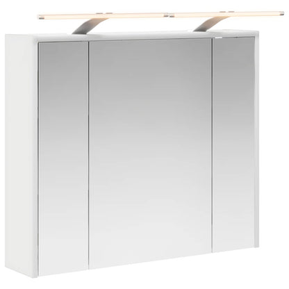 Bathroom Mirror Cabinet White 73.5 x 16 x 62.5 cm