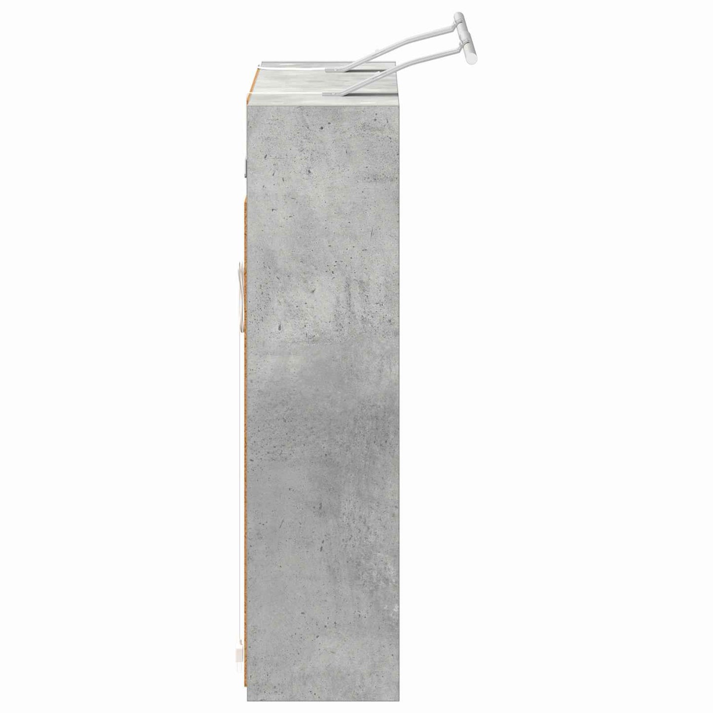 Bathroom Mirror Cabinet Concrete Grey 73.5 x 16 x 62.5 cm