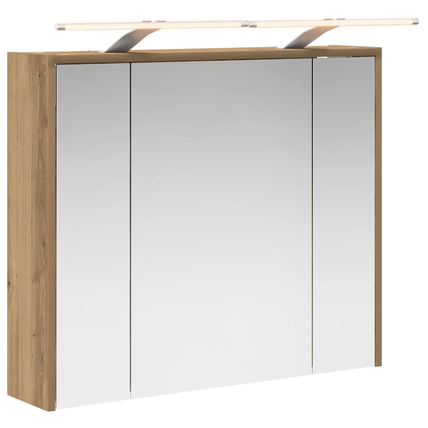 Bathroom Mirror Cabinet Artisian Oak 73.5 x 16 x 62.5 cm