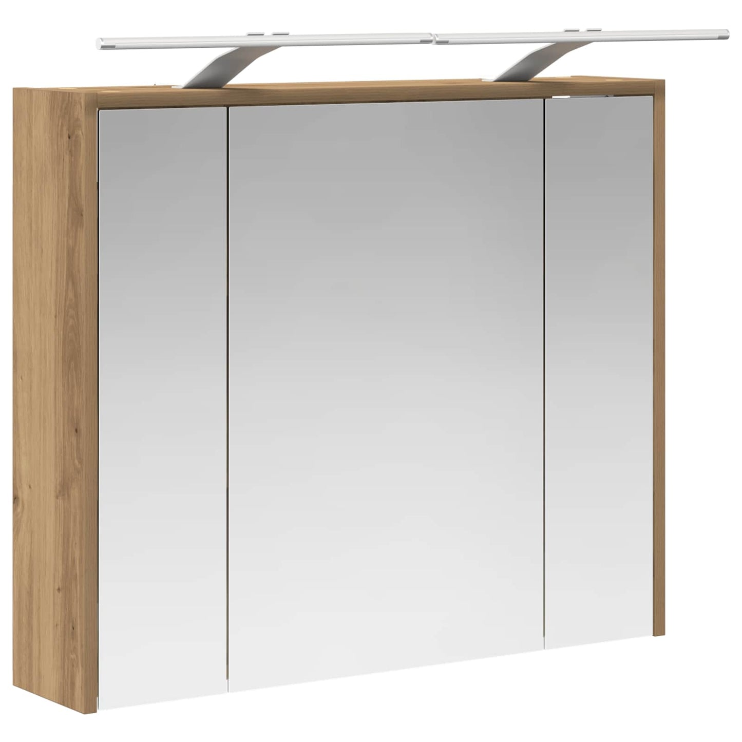 Bathroom Mirror Cabinet Artisian Oak 73.5 x 16 x 62.5 cm