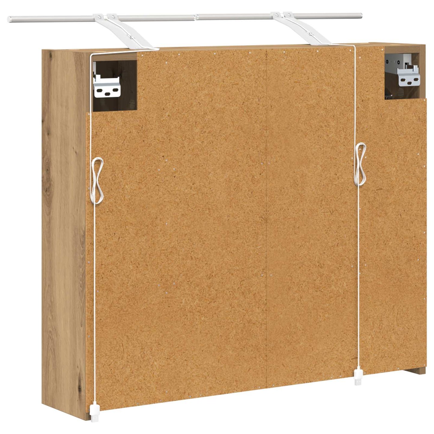 Bathroom Mirror Cabinet Artisian Oak 73.5 x 16 x 62.5 cm