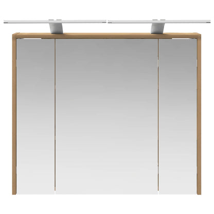 Bathroom Mirror Cabinet Artisian Oak 73.5 x 16 x 62.5 cm