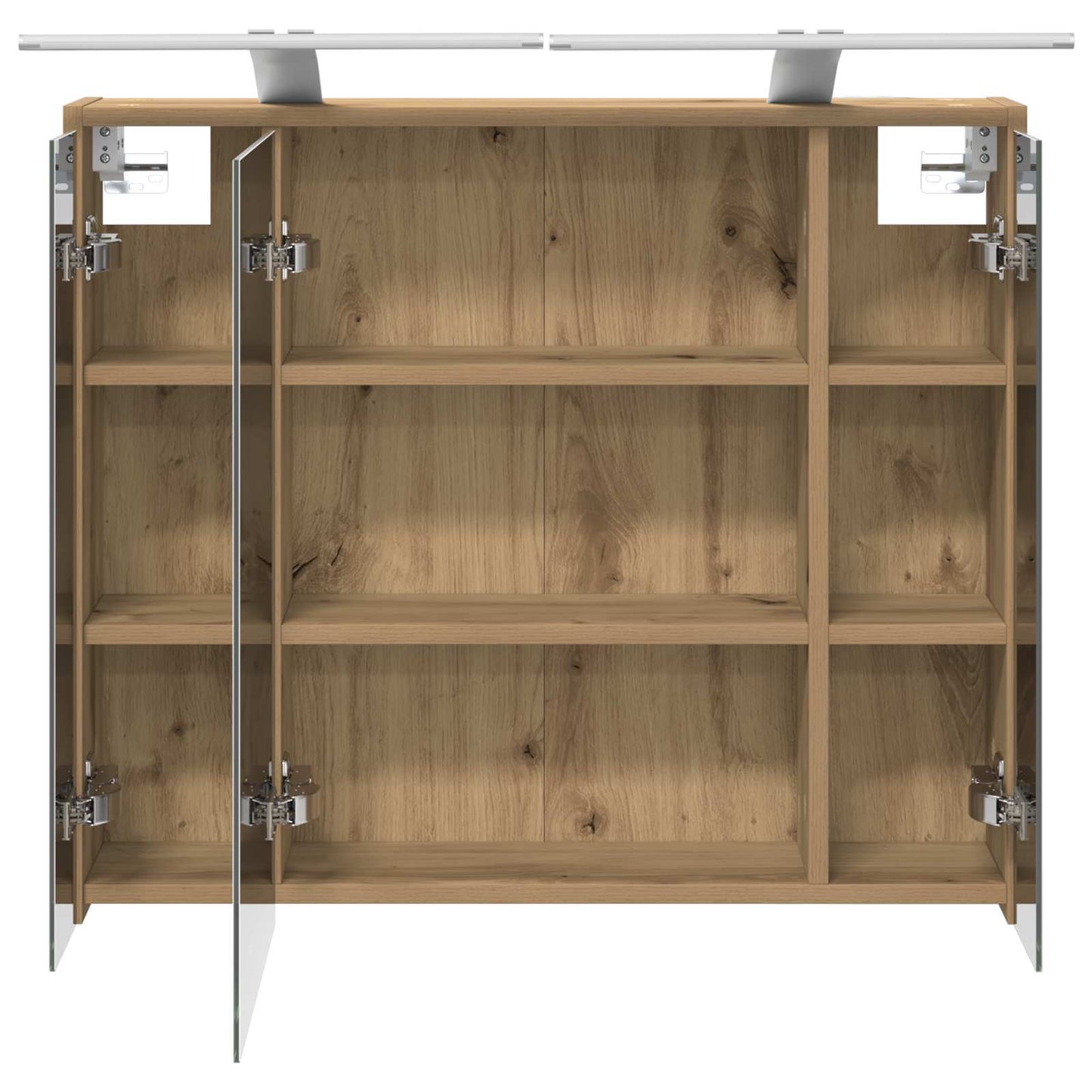 Bathroom Mirror Cabinet Artisian Oak 73.5 x 16 x 62.5 cm