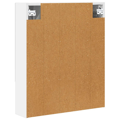 Bathroom Mirror Cabinet White 60 x 14.5 x 70 cm Engineered wood