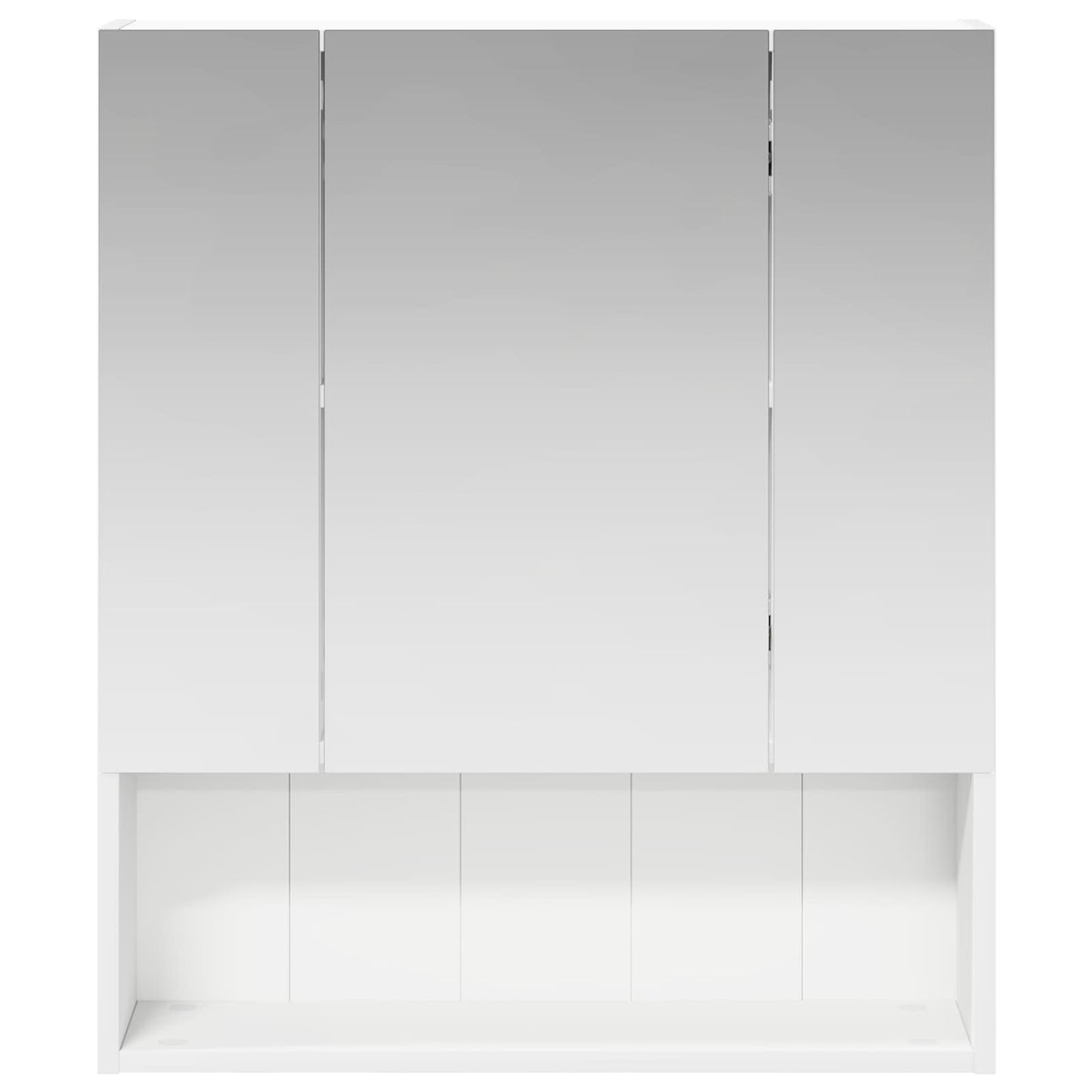 Bathroom Mirror Cabinet White 60 x 14.5 x 70 cm Engineered wood