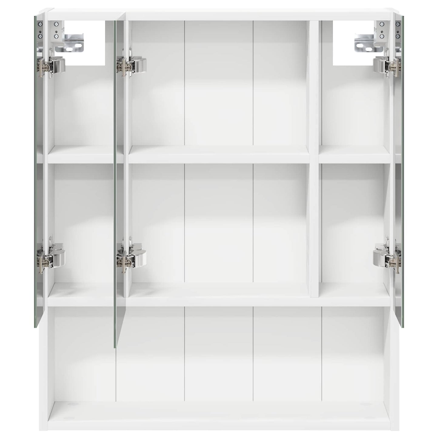 Bathroom Mirror Cabinet White 60 x 14.5 x 70 cm Engineered wood