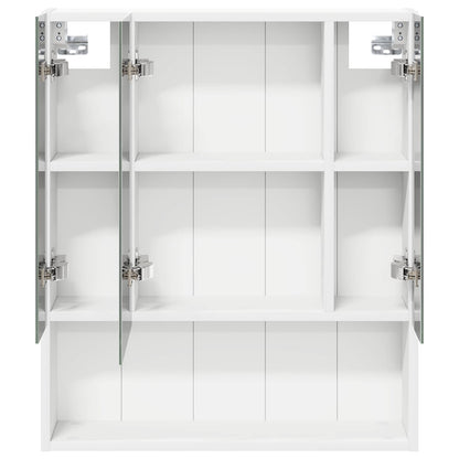 Bathroom Mirror Cabinet White 60 x 14.5 x 70 cm Engineered wood
