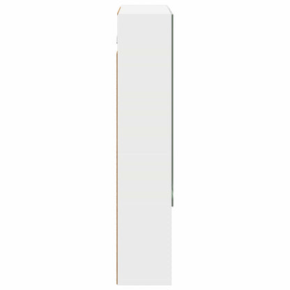Bathroom Mirror Cabinet White 60 x 14.5 x 70 cm Engineered wood