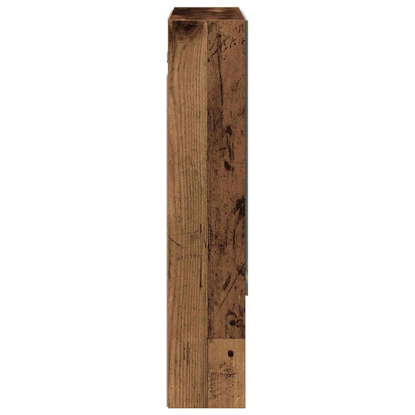 Bathroom Mirror Cabinet Old Wood 60 x 14.5 x 70 cm