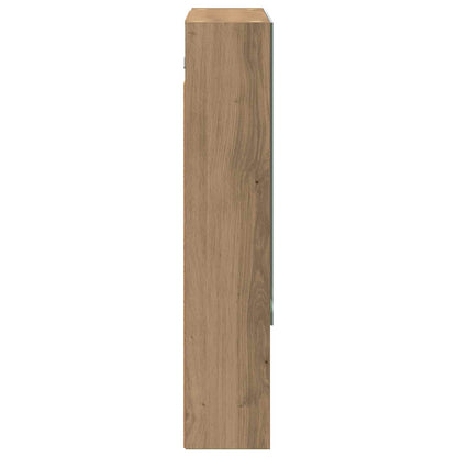 Bathroom Mirror Cabinet Artisian Oak 60 x 14.5 x 70 cm