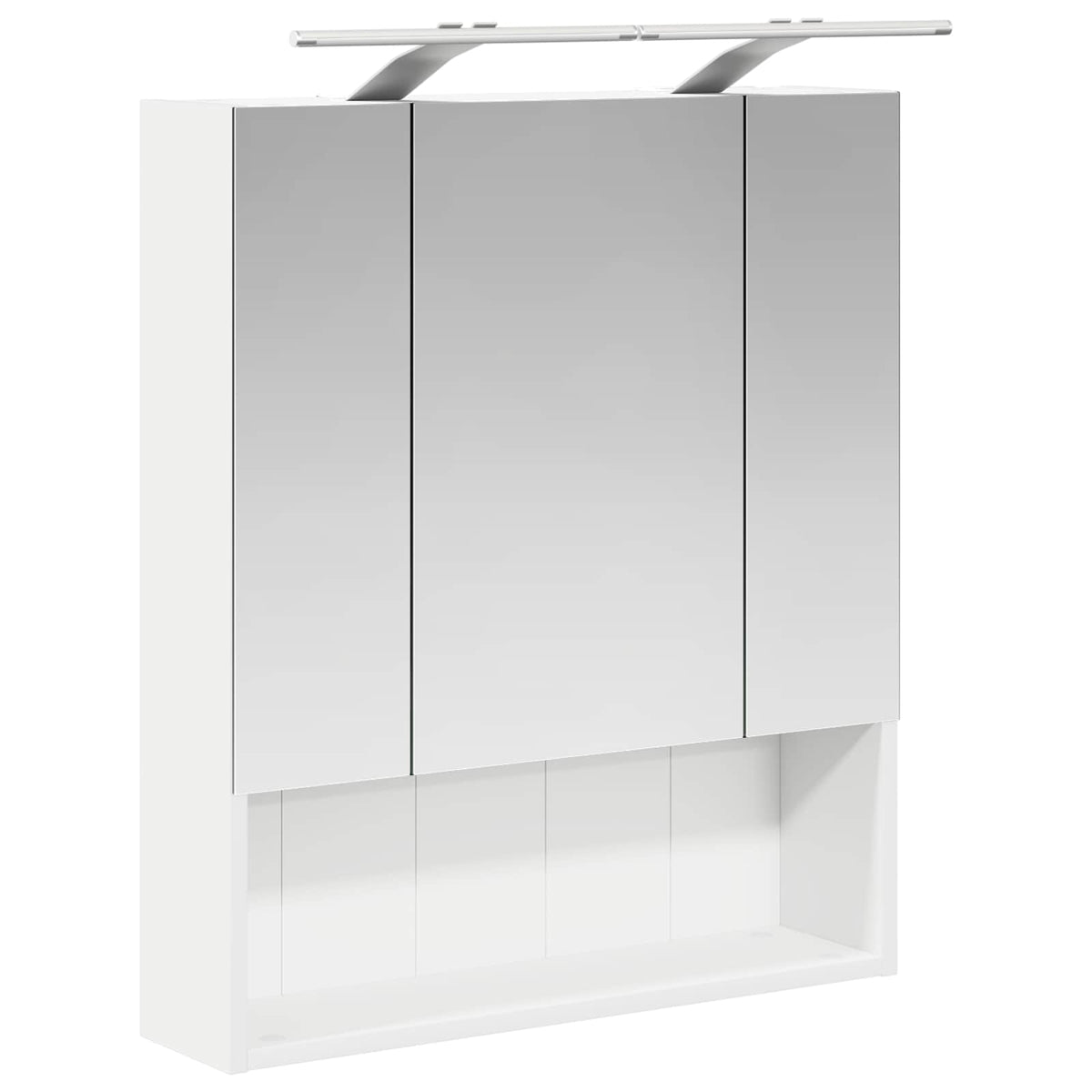 Bathroom Mirror Cabinet White 60 x 14.5 x 70 cm Engineered wood