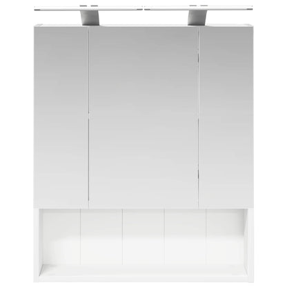 Bathroom Mirror Cabinet White 60 x 14.5 x 70 cm Engineered wood