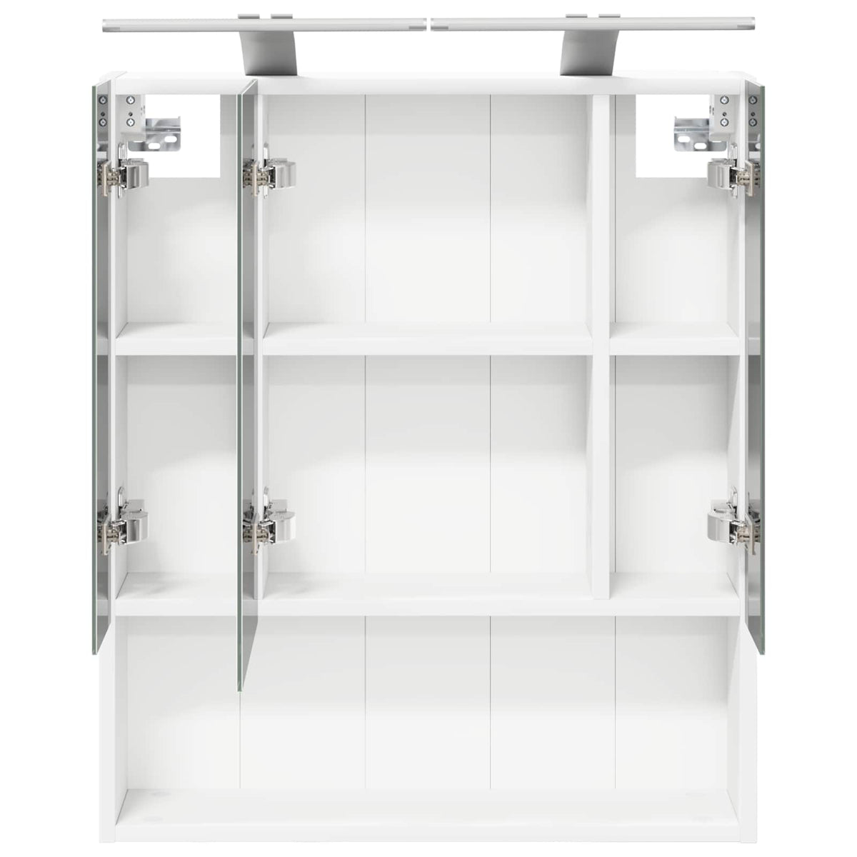 Bathroom Mirror Cabinet White 60 x 14.5 x 70 cm Engineered wood