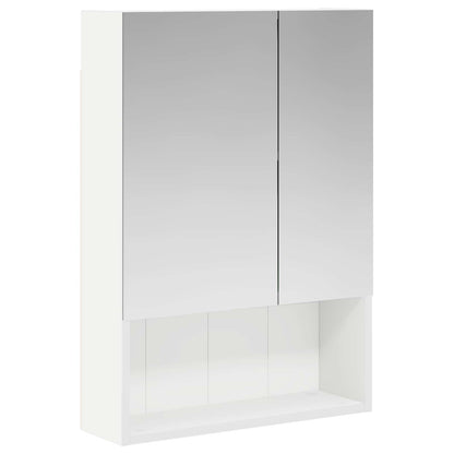 Bathroom Mirror Cabinet White 50 x 14.5 x 70 cm Engineered wood