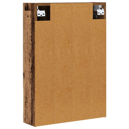 Bathroom Mirror Cabinet Old Wood 50 x 14.5 x 70 cm