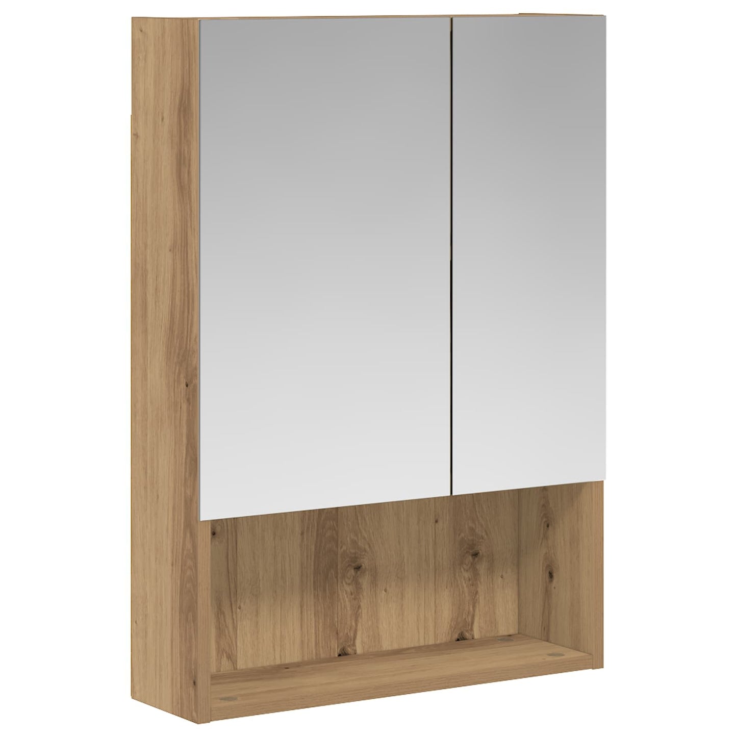Bathroom Mirror Cabinet Artisian Oak 50 x 14.5 x 70 cm