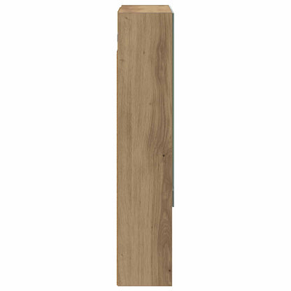 Bathroom Mirror Cabinet Artisian Oak 50 x 14.5 x 70 cm