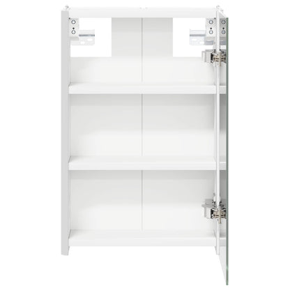 Bathroom Mirror Cabinet White 33 x 11.5 x 50 cm Engineered wood