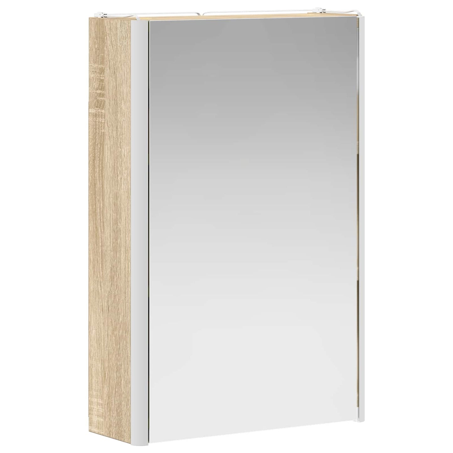 Bathroom Mirror Cabinet Sonoma Oak 33 x 11.5 x 50 cm