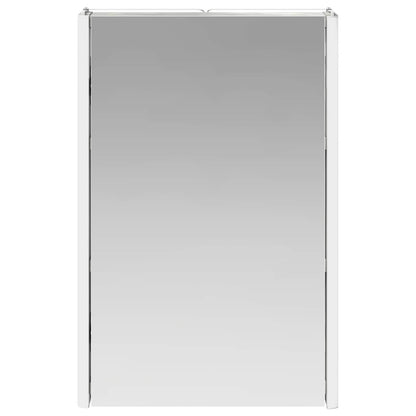 Bathroom Mirror Cabinet Concrete Grey 33 x 11.5 x 50 cm