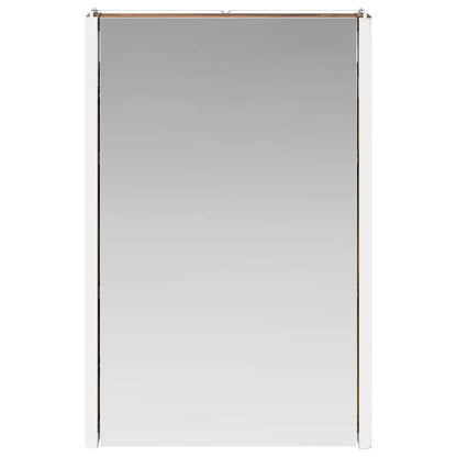 Bathroom Mirror Cabinet Smoked Oak 33 x 11.5 x 50 cm