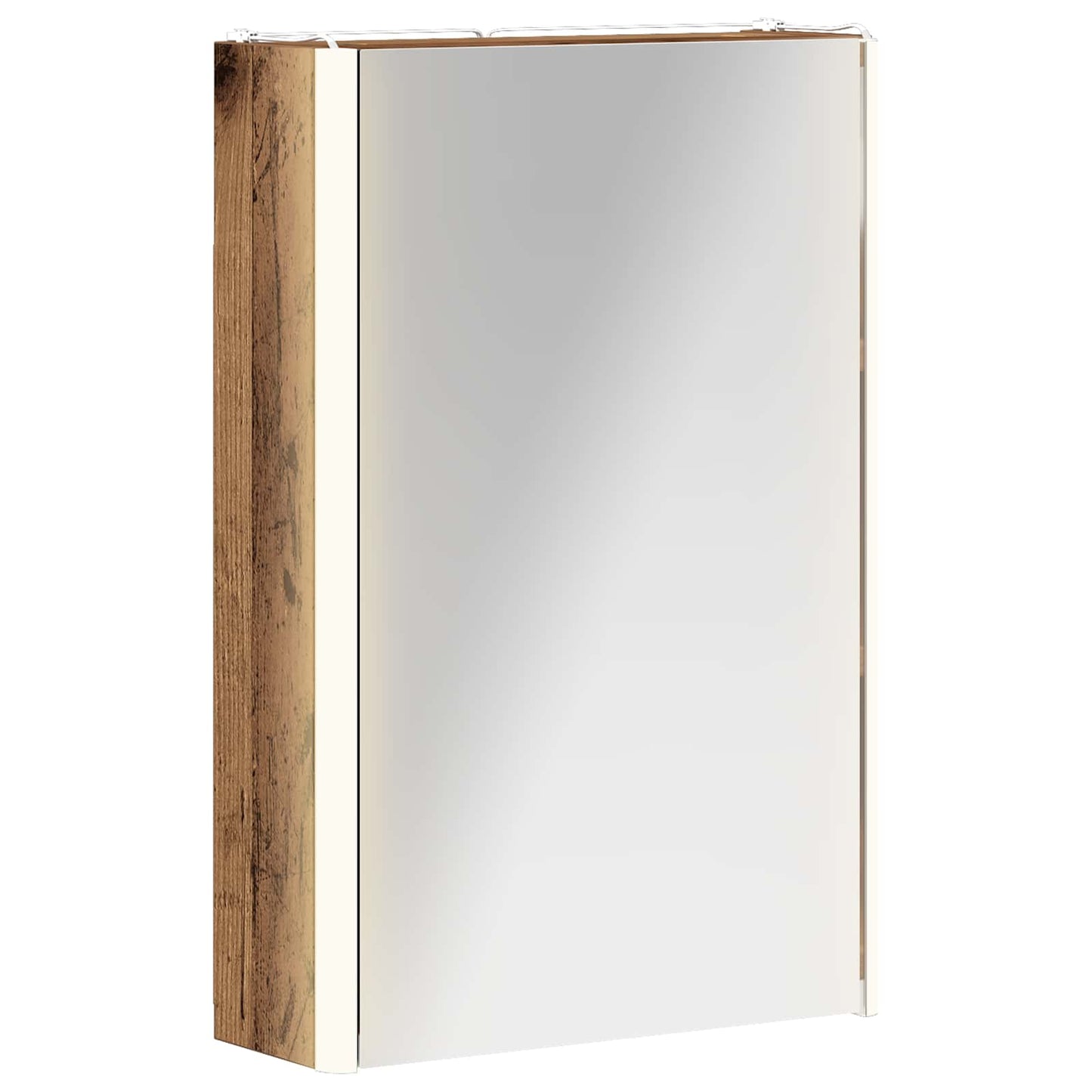 Bathroom Mirror Cabinet Old Wood 33 x 11.5 x 50 cm